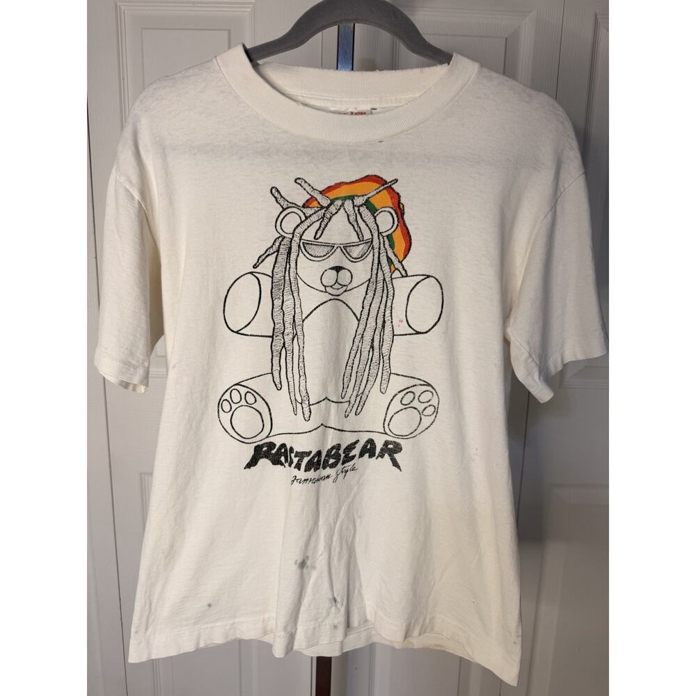 Vintage T Shirt Rastabear Medium